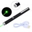 Green laser pointer conference pen teaching demonstration 1mw USB charging pet Carousel 8
