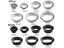 Hardware Zinc Alloy Office Cable Clamp Wire Hole Cover Carousel 7