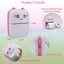 Portable Thermal Printer, Bluetooth Wireless Tiny Printer Pink Carousel 3