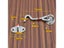 Cabin Hook Stainless Steel Crescent Window Lock With Safety Switch Cabin Hook Carousel 8