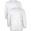 2 Pack Mens Cotton Crew Neck Long Sleeve Blank Plain Basic T-Shirt Tee Top Bulk Carousel 1