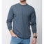 2 Pack Mens Cotton Crew Neck Long Sleeve Blank Plain Basic T-Shirt Tee Top Bulk Carousel 4