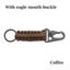 Outdoor Keychain Ring Camping Carabiner Military Paracord Cord Rope Campi CHK29M Carousel 4