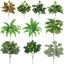 Artificial Plants Leaves Silk Tortoiseshell Leaf Dieffenbough Fake Small CHK29M Carousel 4