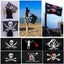 90*150cmBig Skull Pirate Flag Red Bandana Bones Double Knife SkullThree K CHK29M Carousel 7