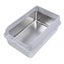 stainless steel cat litter box high sided cat litter pan open top cat litter Carousel 1