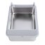 stainless steel cat litter box high sided cat litter pan open top cat litter Carousel 6