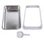 stainless steel cat litter box high sided cat litter pan open top cat litter Carousel 8