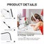 Drawing Tablets Laptops Erasable Message Board Drawing Board Easel Board Eraser Carousel 3