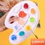 17 Grid Art Palette Painting Palette Gouache Paint Palette Watercolor Plastic Pa Carousel 5