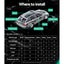 Weisshorn 36PCS 32CM X 50CM Car Sound Deadener Butyl Noise Insulation Heat Proof Carousel 7