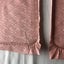 Vintage Rinzu Silk Peach Pink Japanese Kimono Panels Fabric Pieces X2 Carousel 6