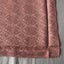 Vintage Rinzu Silk Peach Pink Japanese Kimono Panels Fabric Pieces X2 Carousel 12