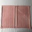 Vintage Rinzu Silk Peach Pink Japanese Kimono Panels Fabric Pieces X2 Carousel 20