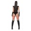 Fever Scarlet Ninja Costume Adult Black Carousel 2