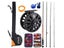 Sougayialng 2.7M 8.86FT #5/6 Fly Rod Reel Fishing Bag Line Accessories Lures Carousel 3