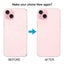 Glass Battery Back Cover for Iphone 15 Plus Carousel 19