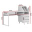Computer Desk Office Study Desks Table Drawer Bookshelf Carousel 2