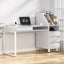 Computer Desk Office Study Desks Table Drawer Bookshelf Carousel 5