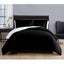 3 Piece Micro Mink Comforter Set Black Queen Comforter Sets Queen Carousel 2