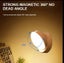Magnetic motion sensor LED night light 360 rotatable rechargeable - Cool White Carousel 4