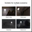 Magnetic motion sensor LED night light 360 rotatable rechargeable - Cool White Carousel 7