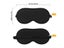 Ultra Soft Silk Cotton Sleep Mask With Adjustable Strap Carousel 1