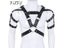 YiZYiF Harness Men Fetish Zentai Adjustable PU Leather Metal Rivet Studs Body Carousel 3