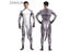 Zawaland Halloween Snow Wolf 3D Printed Zentai Bodysuit With Tail Carousel 3