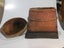 Indonesian Woven Sasak Basket With Wooden Foot Carousel 8
