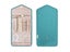Foldable Jewelry Storage Bag Jewellery Pouch for Journey Organiser Travel Blue Carousel 1