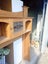 Fire surround, mantle with leadlight cupboard, native timber rimu or kauri Carousel 4
