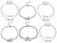 Infinity Initial Charm Anklet Carousel 6
