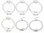 Infinity Initial Charm Anklet Carousel 7
