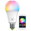 Wi-Fi Enabled 9W Color Changing Smart LED Light Bulb Carousel 1