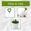 Portable USB Powered Green Pot Plant Style Negative Ion Desktop Air Purifier Carousel 6