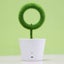 Portable USB Powered Green Pot Plant Style Negative Ion Desktop Air Purifier Carousel 12