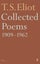 Collected Poems 1909-1962 by T.S. Eliot - Paperback Carousel 1