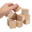 unfinished wooden blocks wood square cubes craft wood blocks wooden cubes 12Pcs Carousel 4