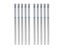 10 Pairs Stainless Steel Chopsticks Anti Slip Chopsticks Reusable Cutlery ST1 Carousel 2