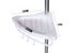 4-Tier Adjustable Corner Shelf - Bathroom Storage Rack & Organizer Carousel 14