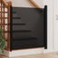 Retractable Pet Gate Black 117.5x125 Cm Abbaott Carousel 1