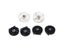 6pcs Replacement 2 Plastic Gear Base 4 Rubber Gear For Magic Bullet Spare Parts Carousel 1