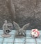 Imp Quasit Set of 8 Monster Miniatures Dungeons and Dragons Dice4Dungeons Schlos Carousel 8