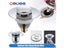 Universal Sink Drain Stopper Stainless Steel Pop-Up Bounce Core Basin Drain Carousel 2