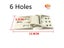 2PCS Refrigerator Small Door Plastic Hinge 95°-110° Open For Freezer Lid Carousel 5