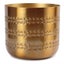 Daru Indoor Metal Planter 21cm - Brass Finish Carousel 1