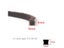 Self-adhesive Sealing Strip Felt Draught Excluder Wool Pile Seals Weatherstrip Carousel 3