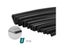 U-Shape Sealing Strip Edge Enclosure For 0.5-10mm Thick Glass Metal Wood Carousel 2