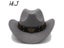 Wome Men Black Wool Chapeu Western Cowboy Hat Gentleman Jazz Sombrero Hombre Carousel 3